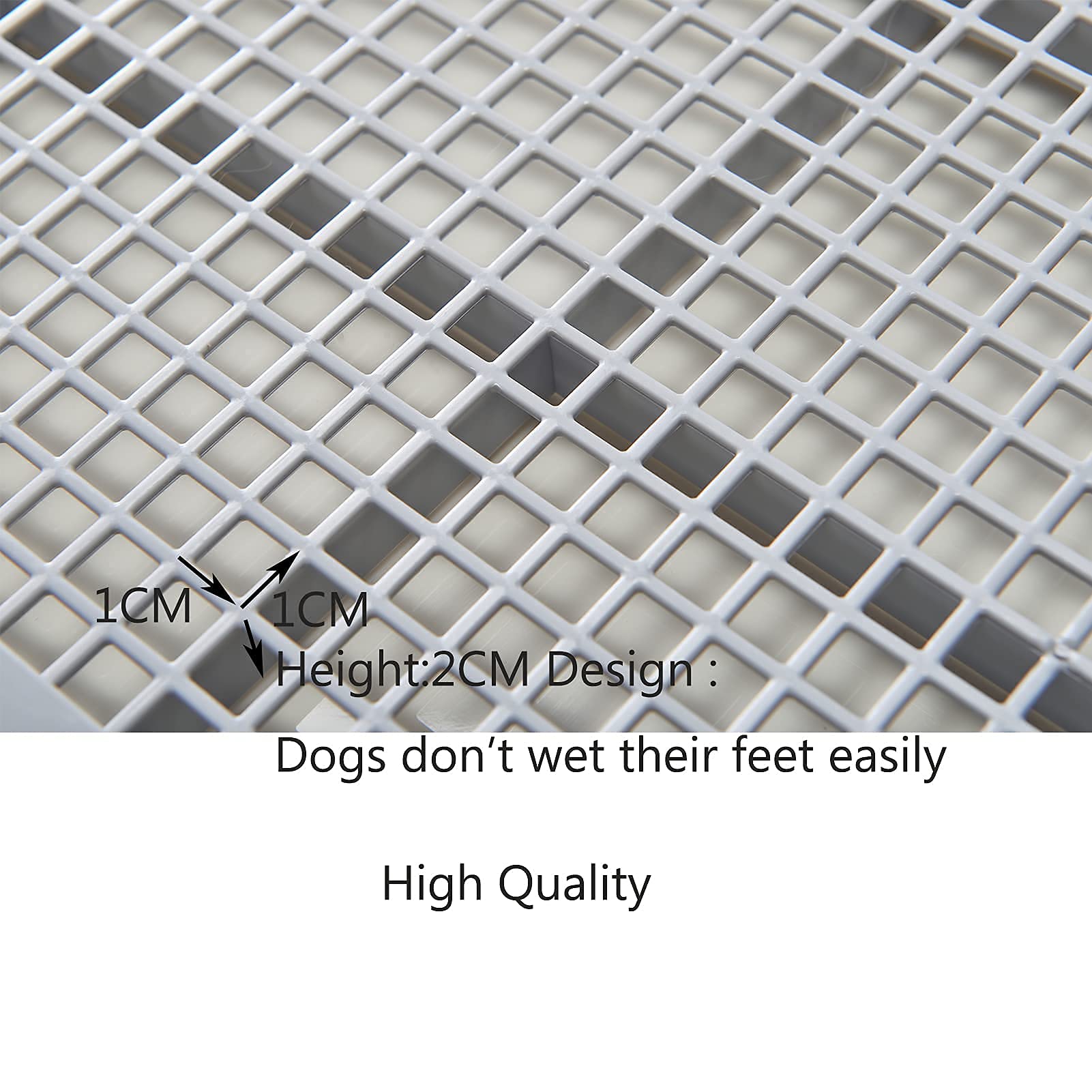 Smart Paws non-slip bottom base prevents sliding on smooth floors