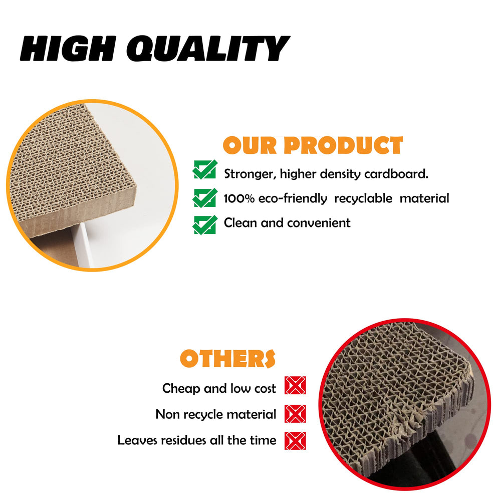 SMARTBEAN Scratcher Pad furniture protection promotes furniture via an attractive scratching alternative