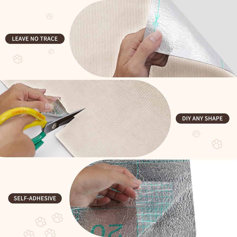 SMARTBEAN cat scratch mat DIY furniture protector for pet-friendly homes.