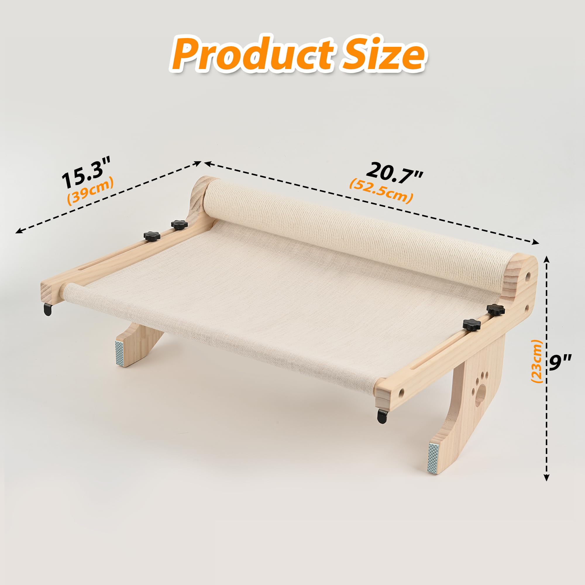 SMARTBEAN cat window perch installs without tools for easy setup.