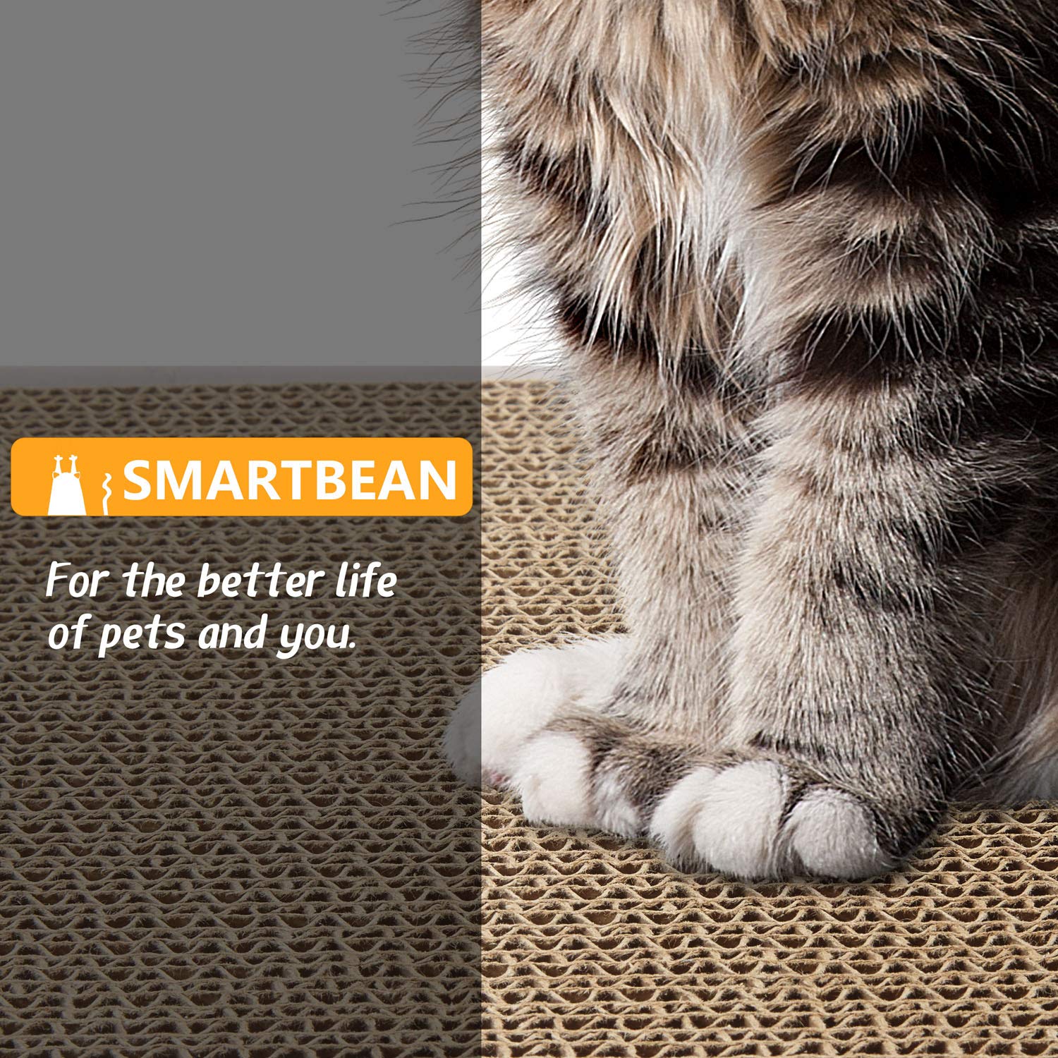 Smartbean Eco-friendly materials close-up emphasizing recycled sourcing