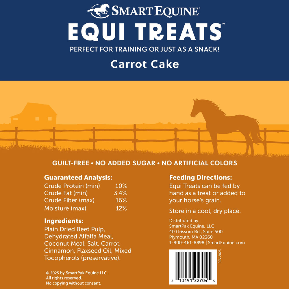 SmartEquine Equi Treats bite-sized portions ideal for quick training rewards