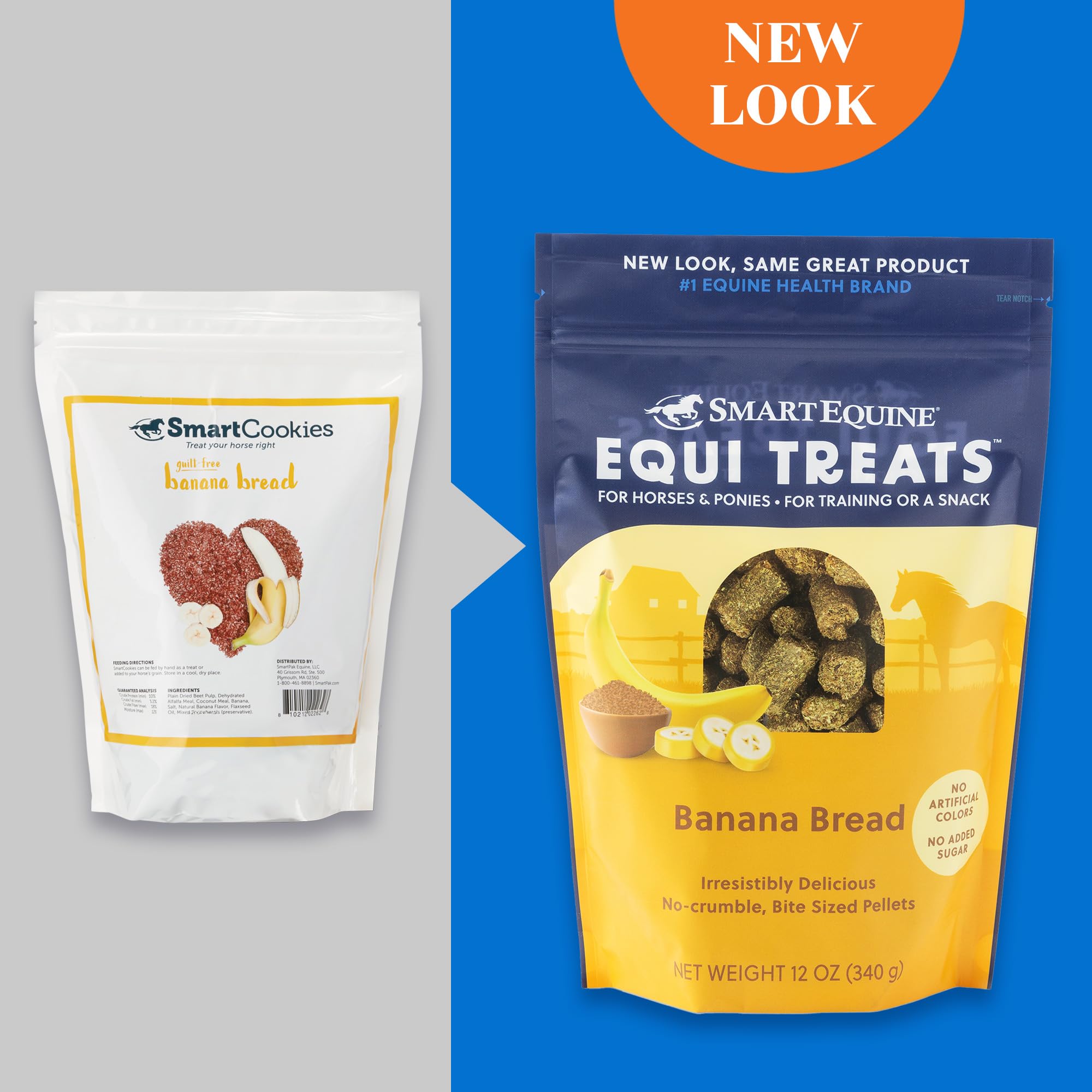 SmartEquine Equi Treats pocket-size treats for convenient rewards.