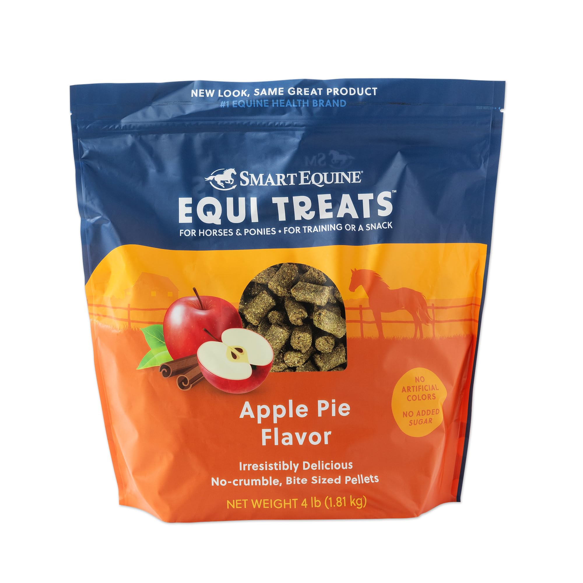 SmartEquine Equi Treats timothy-sunflower-base provides nutritious horse snacks.