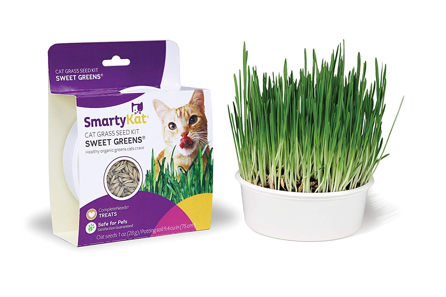 SmartyKat packaging uses recycled materials for eco-conscious packaging.