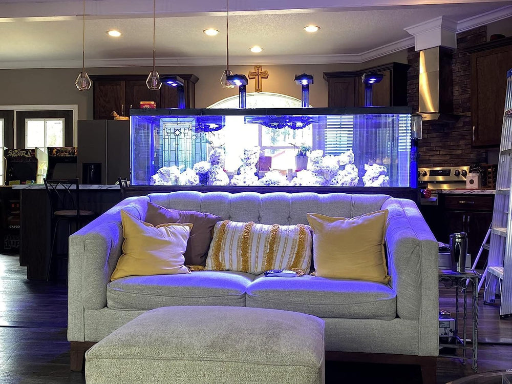 SMATFARM timer-program supports daily lighting schedules for reef setups.