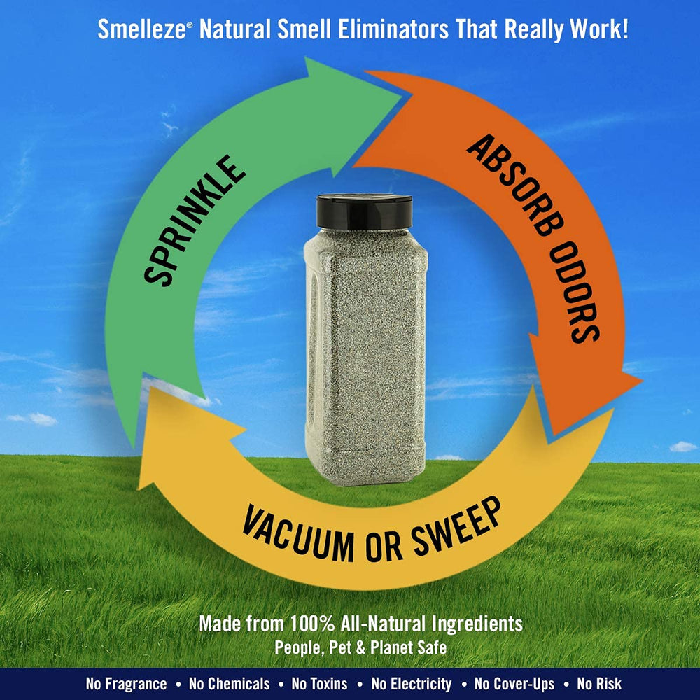 Long-lasting 24/7 odor absorption with continuous action