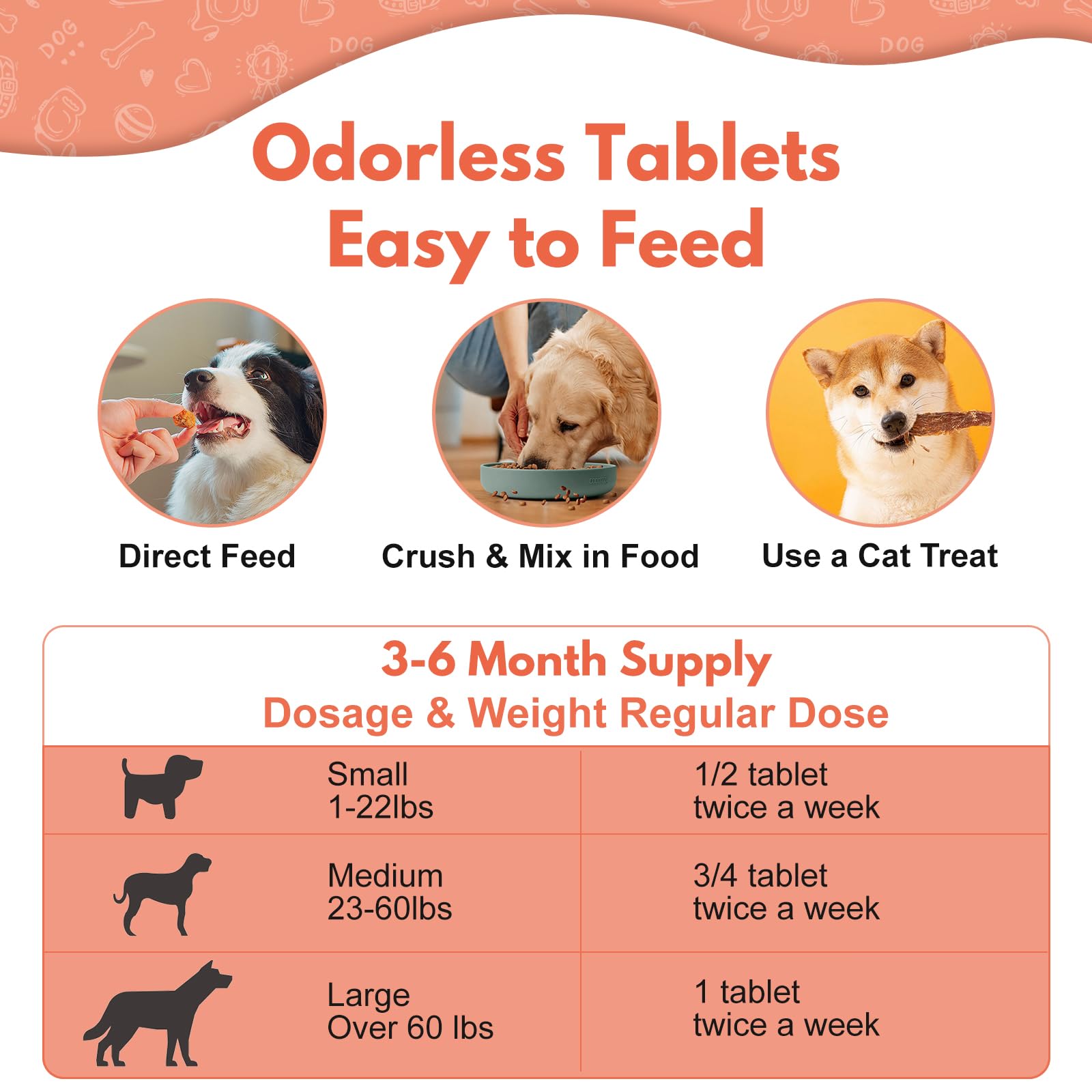 Smellingsalts dog mange tablets made in USA provide safe, natural canine health support.