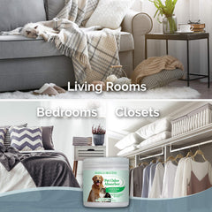 SMELLS BEGONE lid-removed-inside-view shows easy setup for quick odor control