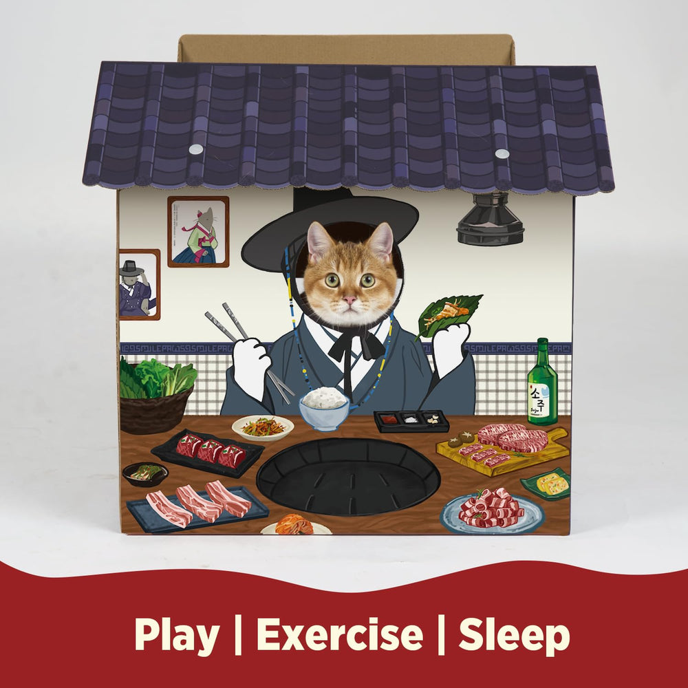 Smile Paws easy-assembly flat-pack makes setup quick and enjoyable for busy owners.