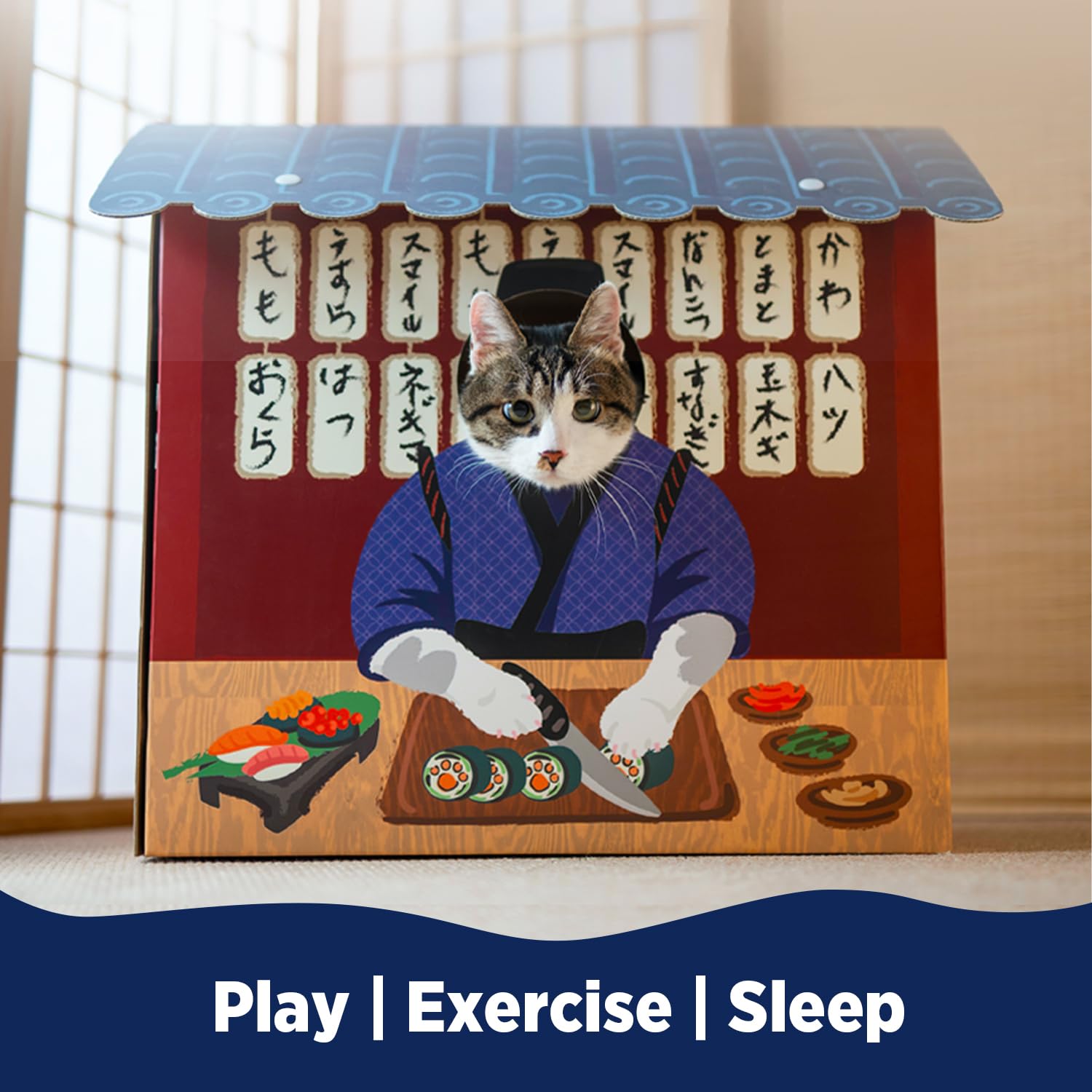 Smile Paws Izakaya bar theme adds playful décor for home ambience