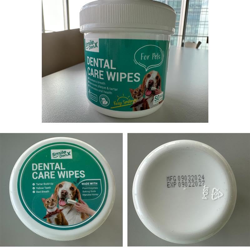 SmileDenX wipes suitable for dogs and cats of different sizes and needs.
