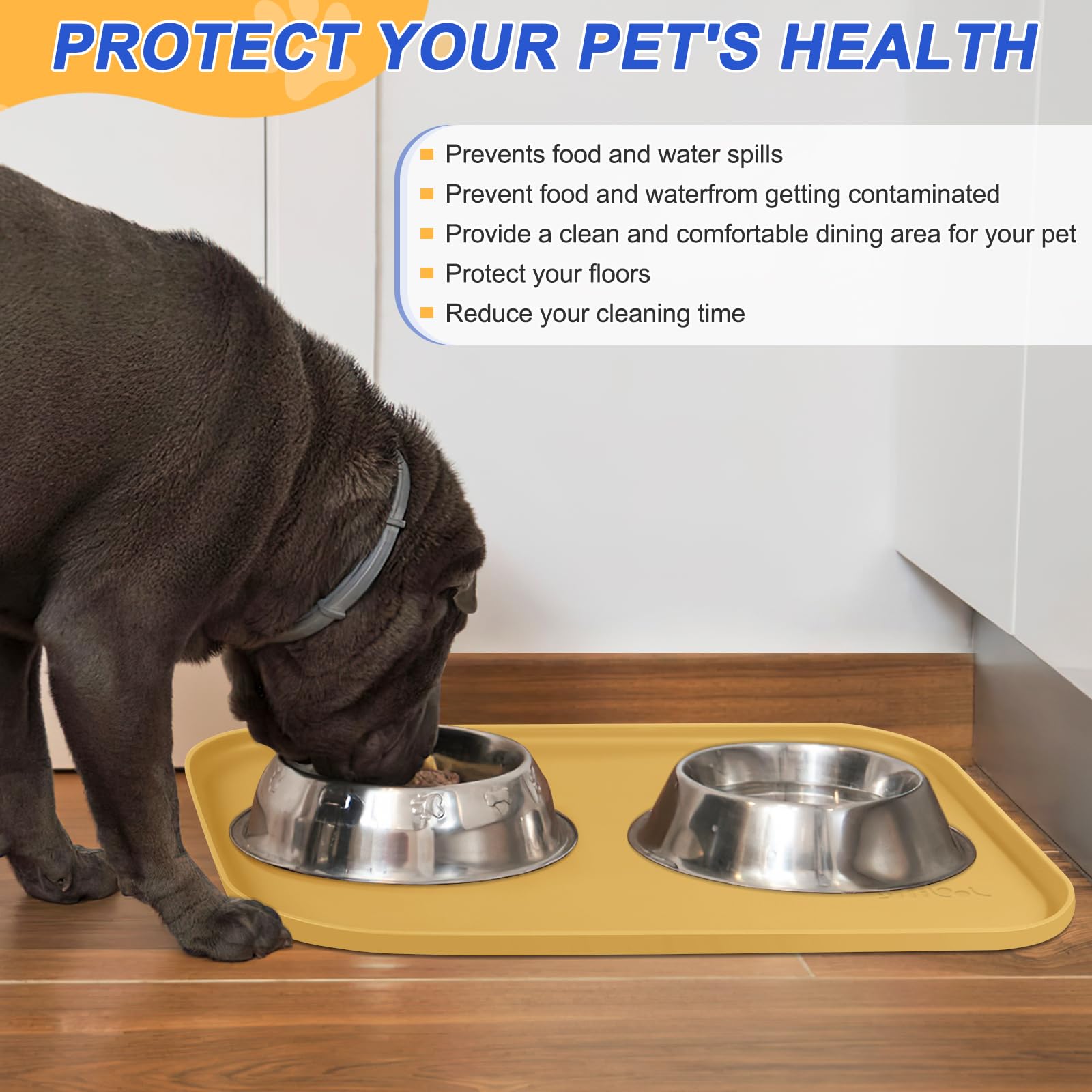 SMILOOL 24x16 mat footprint for bigger feeders and crates.