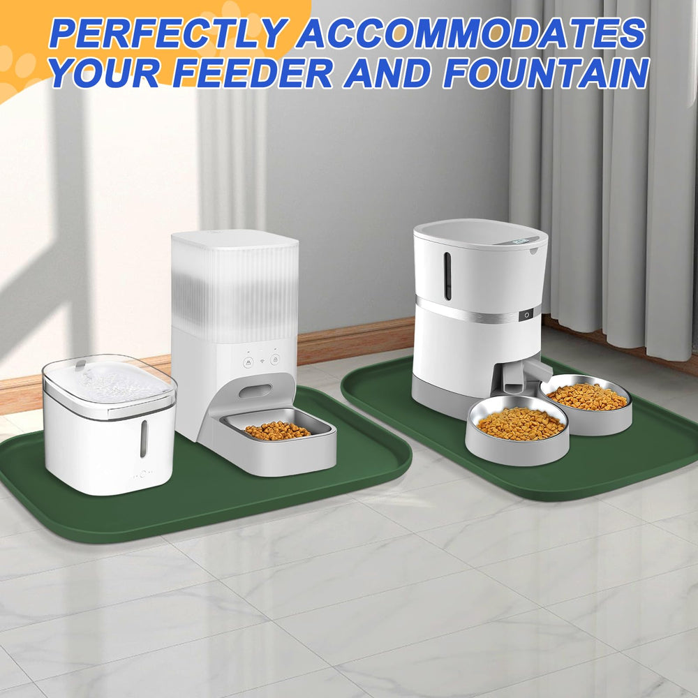 SMILOOL dark olive color complements modern kitchens and pet areas