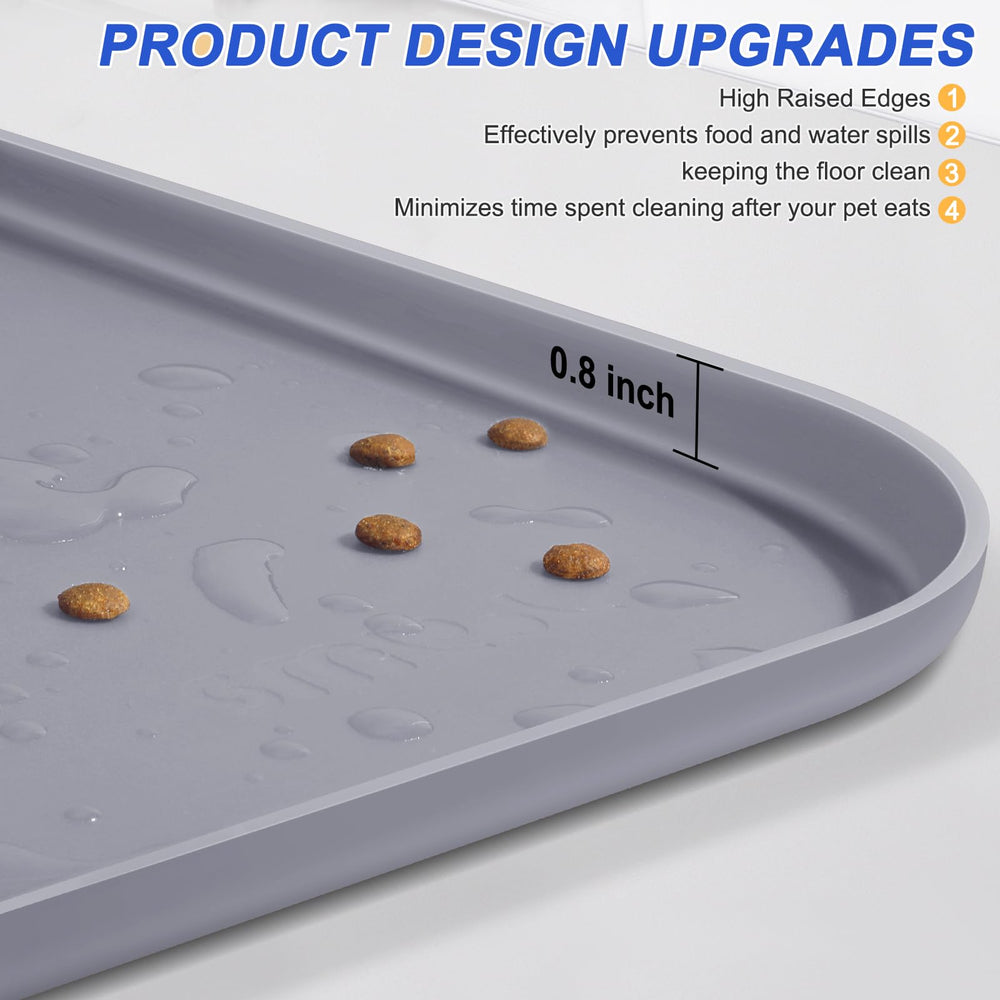 SMILOOL BPA-free silicone mat is food-grade and heat resistant for safe use.