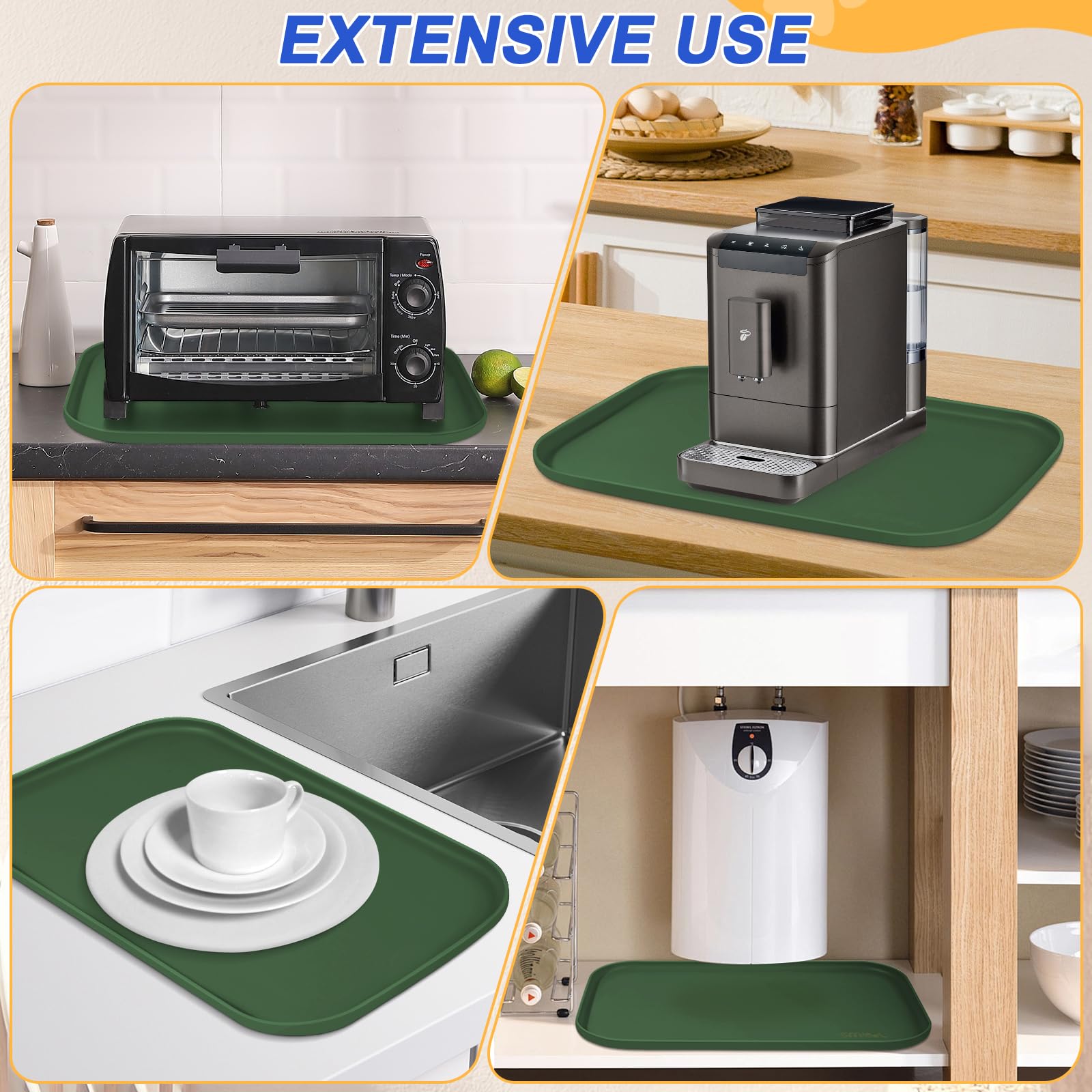 SMILOOL 22x14 size fits most bowls and feeding setups