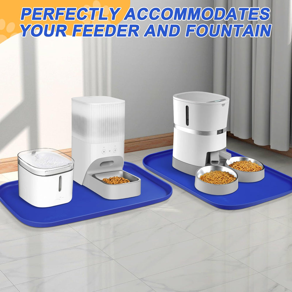 SMILOOL 19x12 inch size fits most bowls for pets.