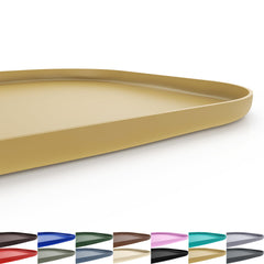 SMILOOL silicone pet feeding mat in beige keeps spills contained during meals.