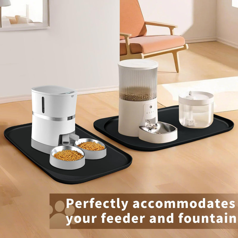 Smilool versatile mat suitable under water fountains and litter boxes