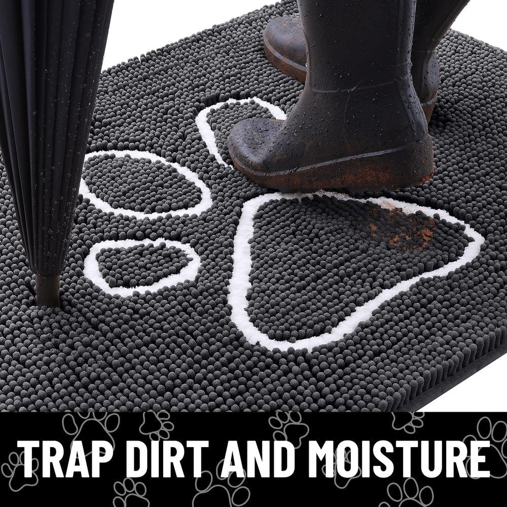 Smiry alfombrilla absorbe humedad y suciedad para entradas limpias.