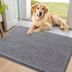 Smiry dog door mat absorbent mud and moisture traps at entry