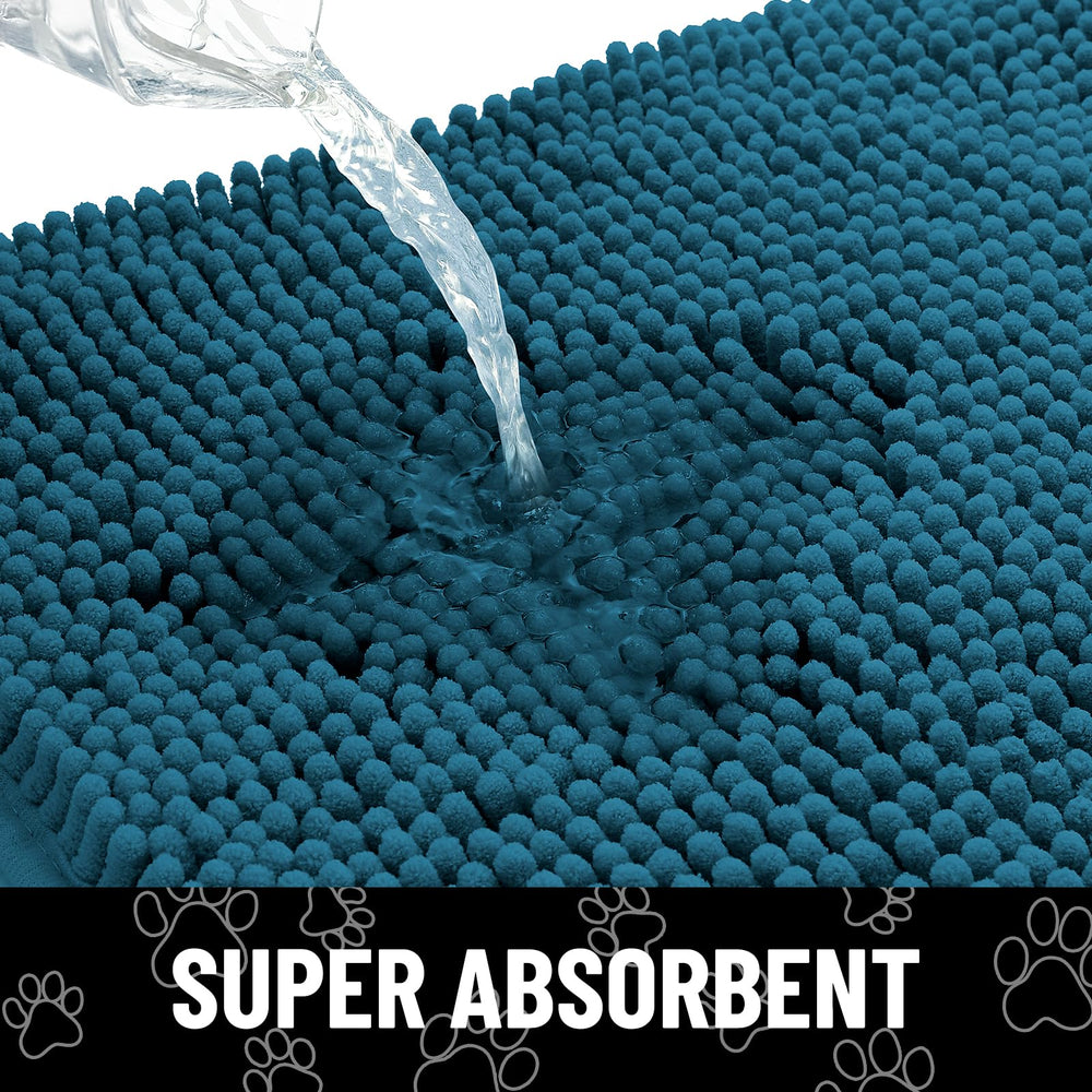 Smiry mat is easy to clean via shaking or machine wash for quick refresh.