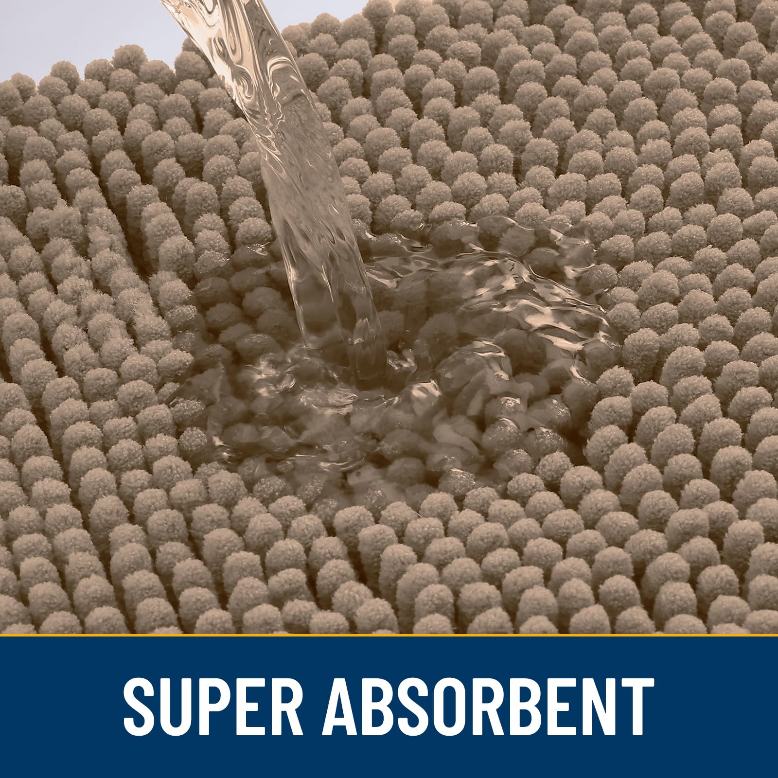 Smiry mud-dog mat at entryway; low-profile design fits under doors.