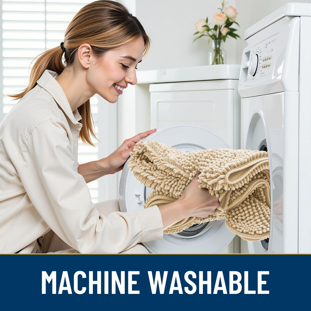 Smiry dog door mat water mud absorption highlight keeps floors cleaner.