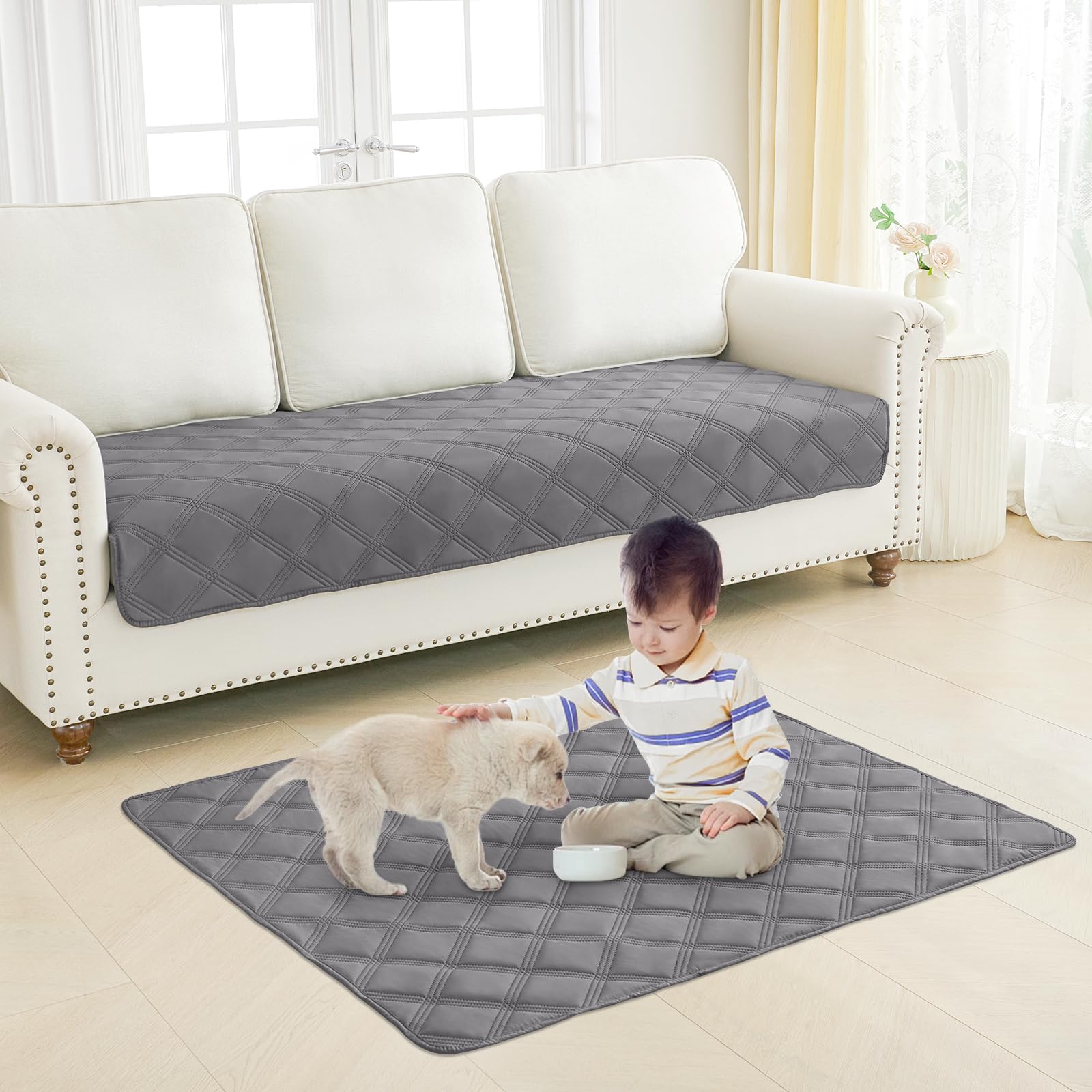 Smiry easy care dog blanket machine washable for quick cleaning