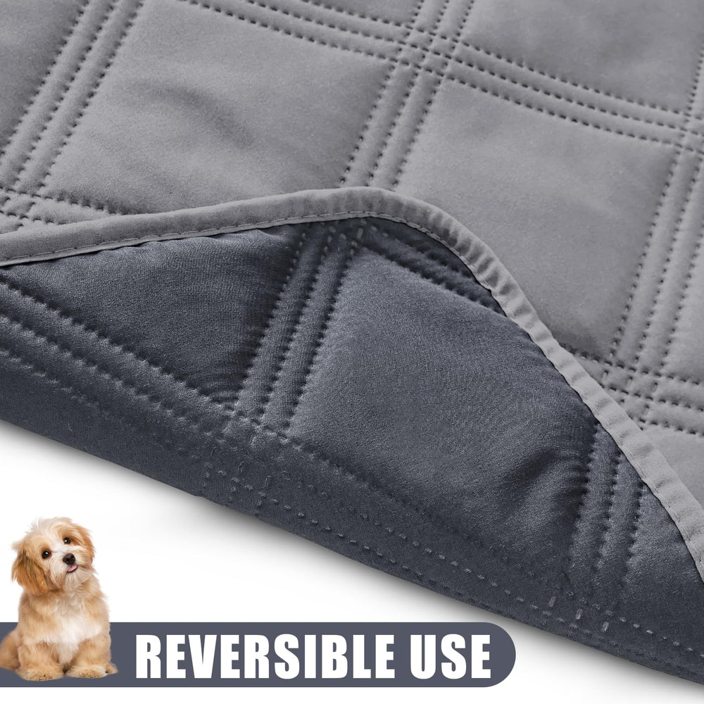 Smiry washable leakproof couch cover keeps furniture clean from accidents