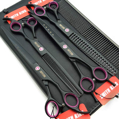 Smithking straight dog grooming scissors for precise cuts and clean lines.