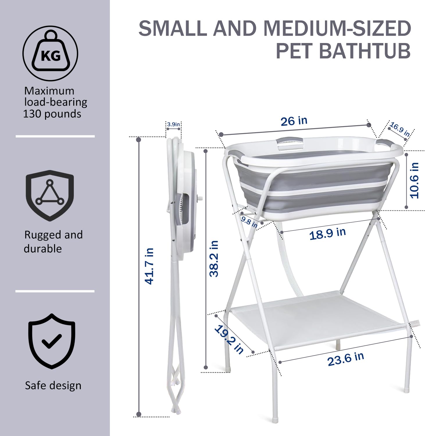 SMLXLXX quick-fold compact storage demonstrates space-saving design.