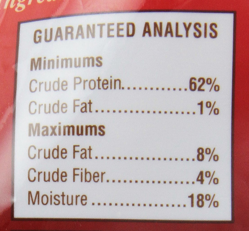Smokehouse Treats Chicken Breast Strips lab-tested label highlights US quality testing practices