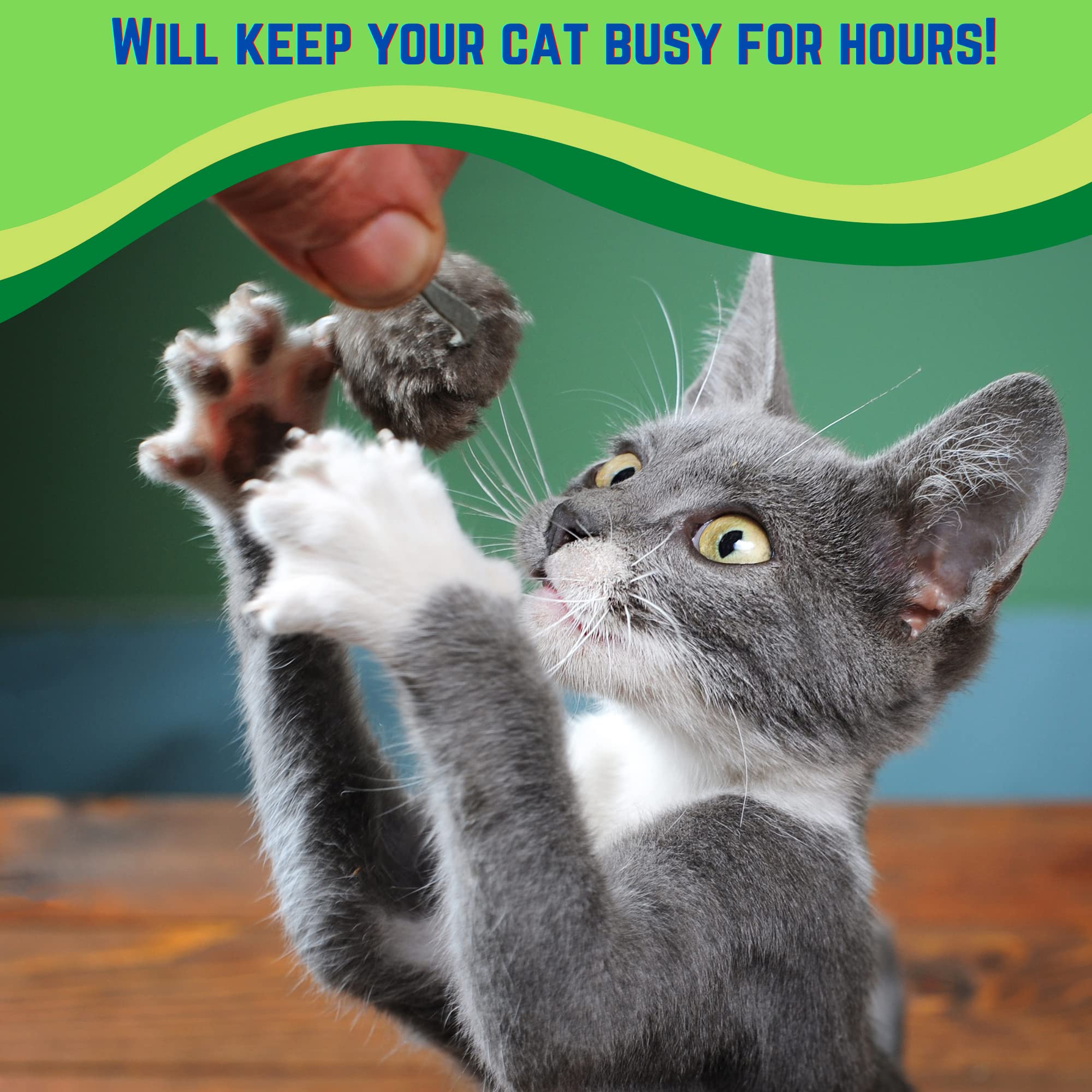 Smokeys Stash rabbit fur mouse closeup shows soft inviting texture for play.