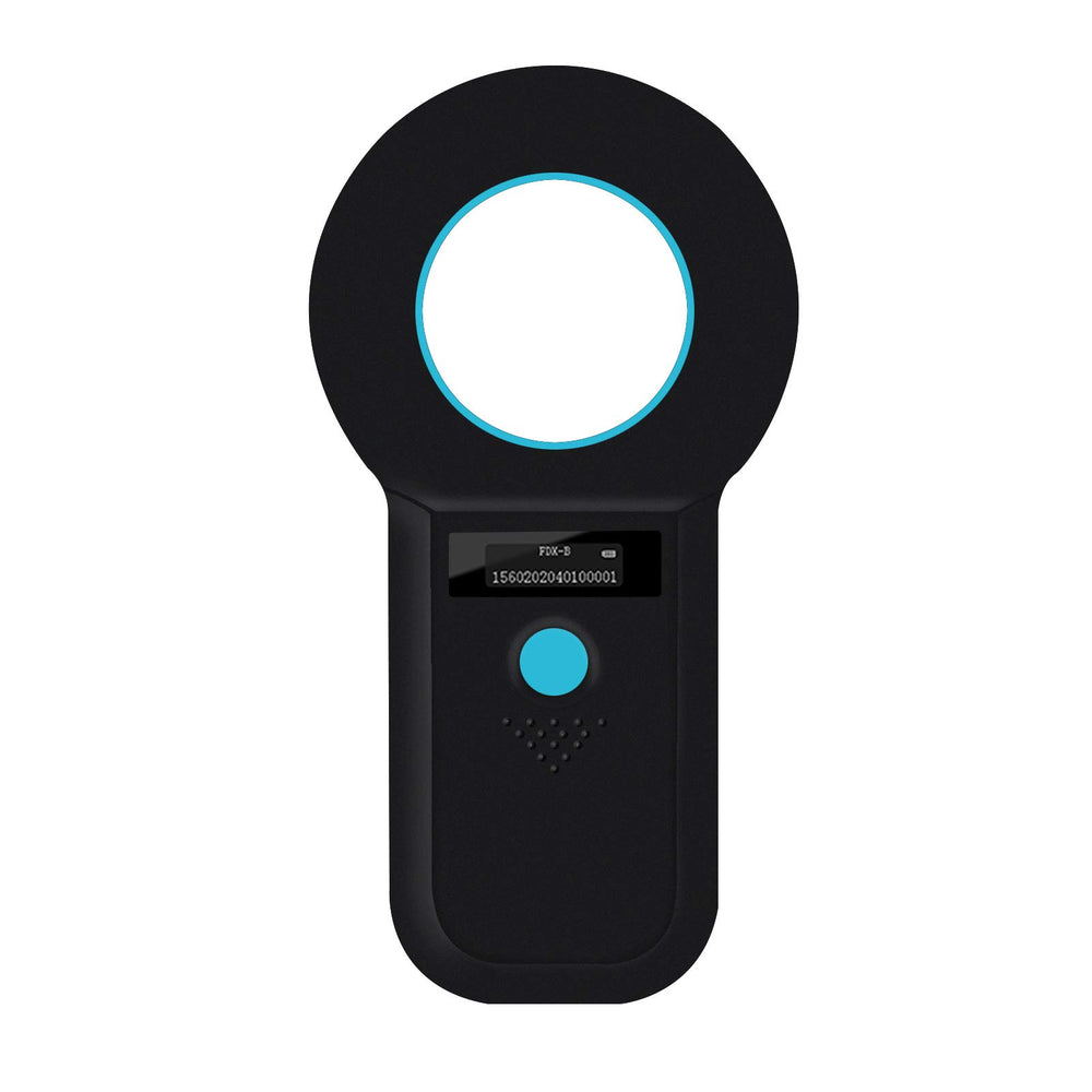 Smoostart Microchip Scanner front view for easy handling and fast scanning