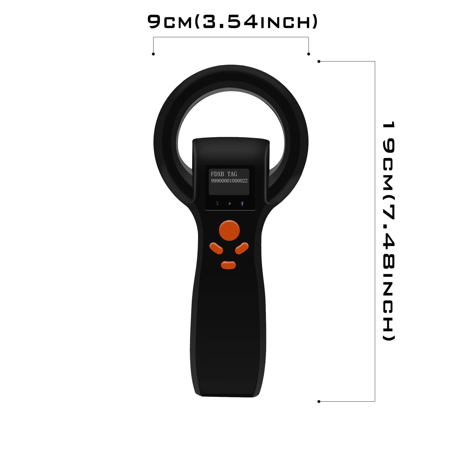 Smoostart universal pet microchip scanner ideal for shelters clinics veterinary work.