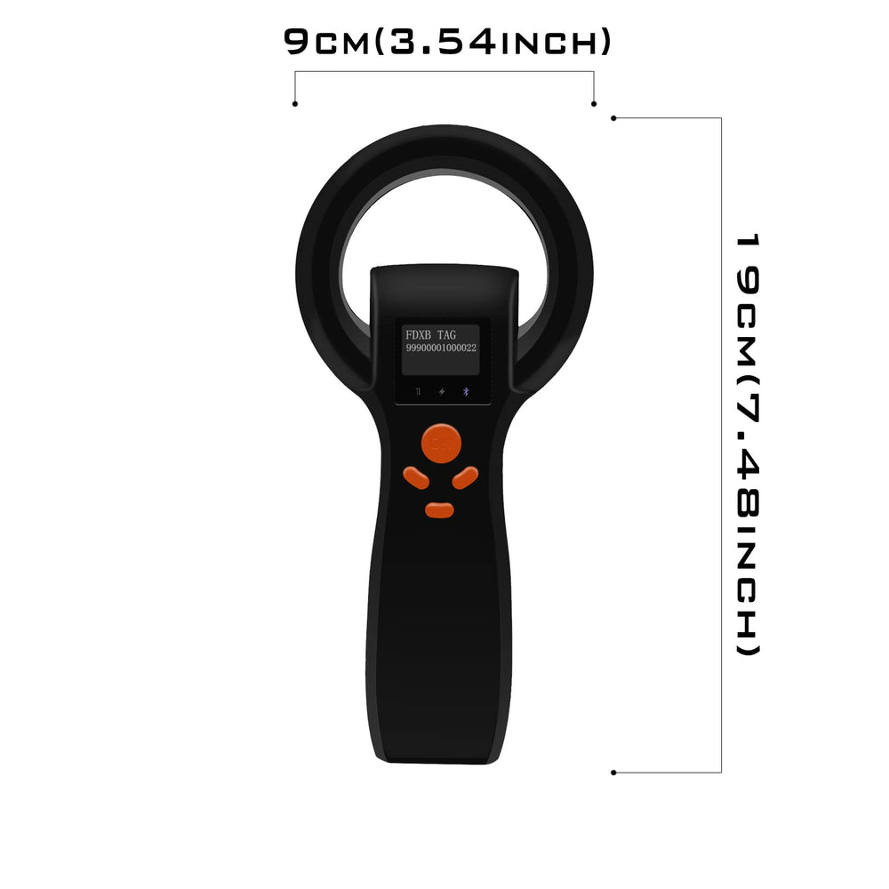 Smoostart universal pet microchip scanner ideal for shelters clinics veterinary work.