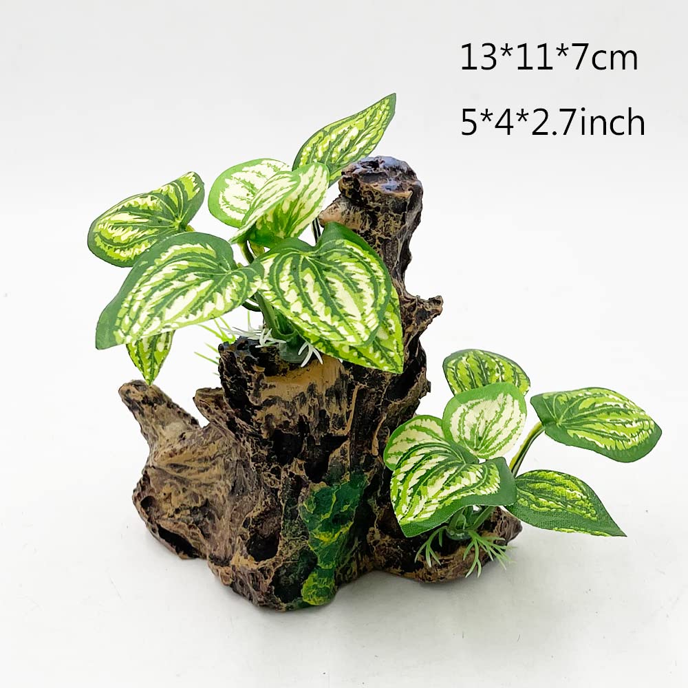 Smoothedo-Pets Betta leaf hammock nook provides a calm retreat in aquarium layouts