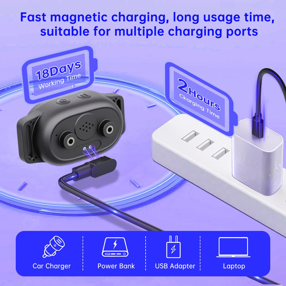 Protection mode on Smoothway collar prevents over-correction with short post-bark pauses.