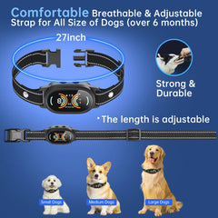 Smoothway collar sensitivity dial allows tailored corrections for your dog.