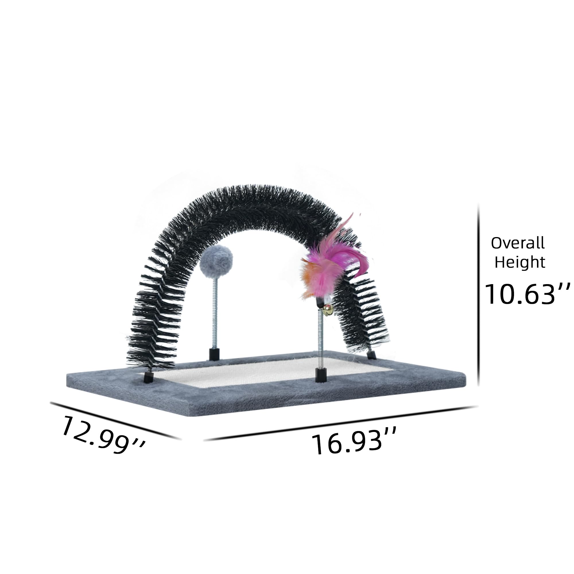 Smouatou feather toy (removable) for dynamic indoor play