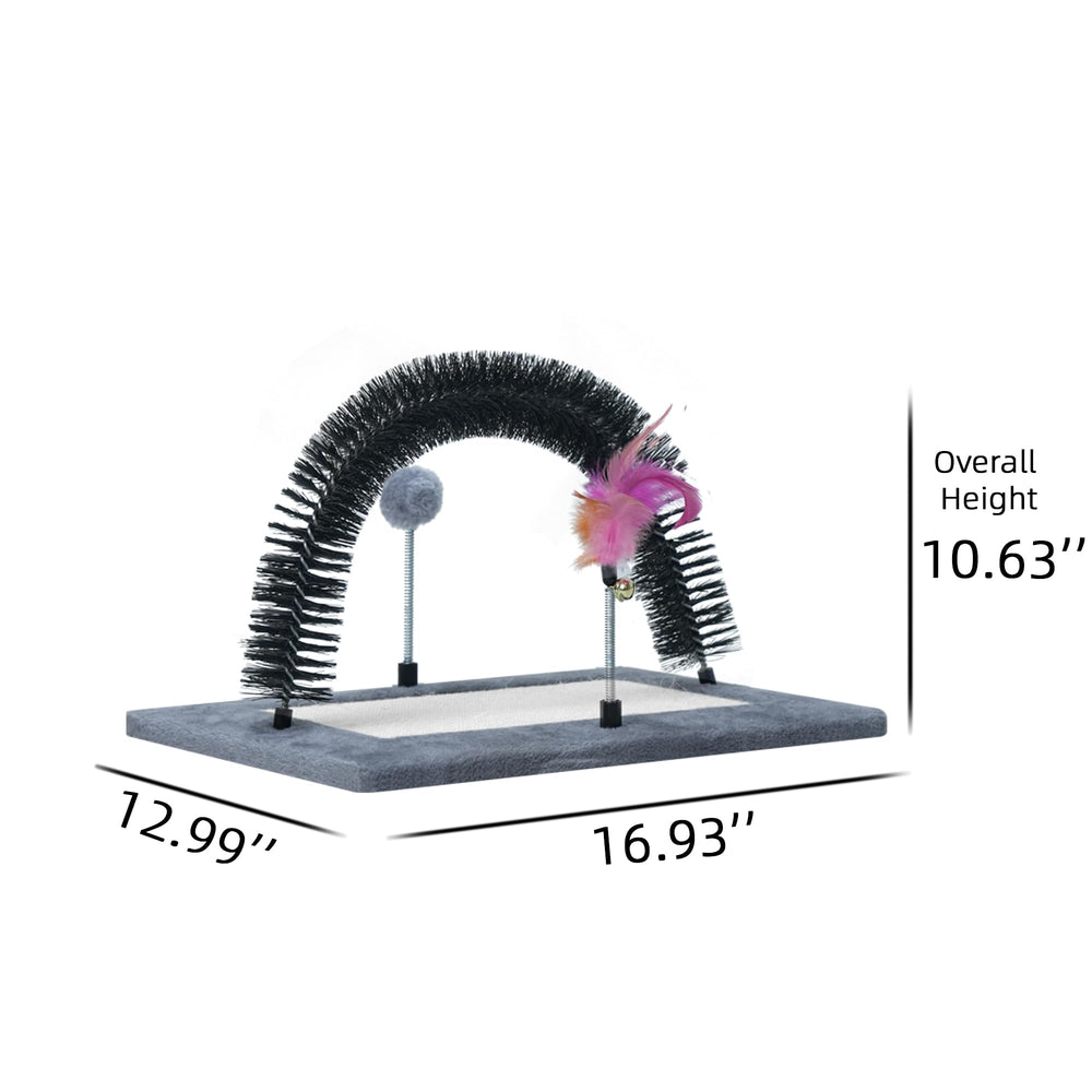 Smouatou feather toy (removable) for dynamic indoor play