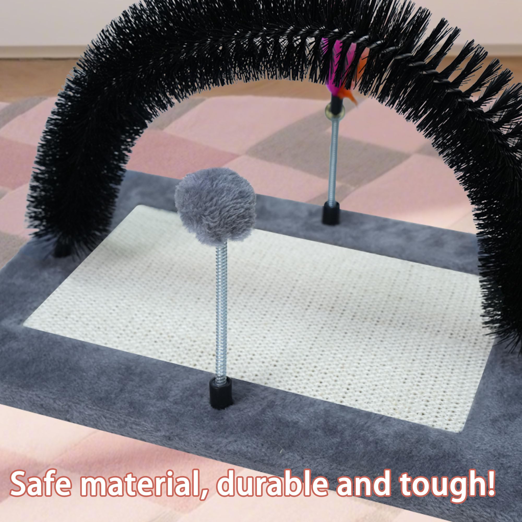 Smouatou soft plush base offers a cozy resting spot after play