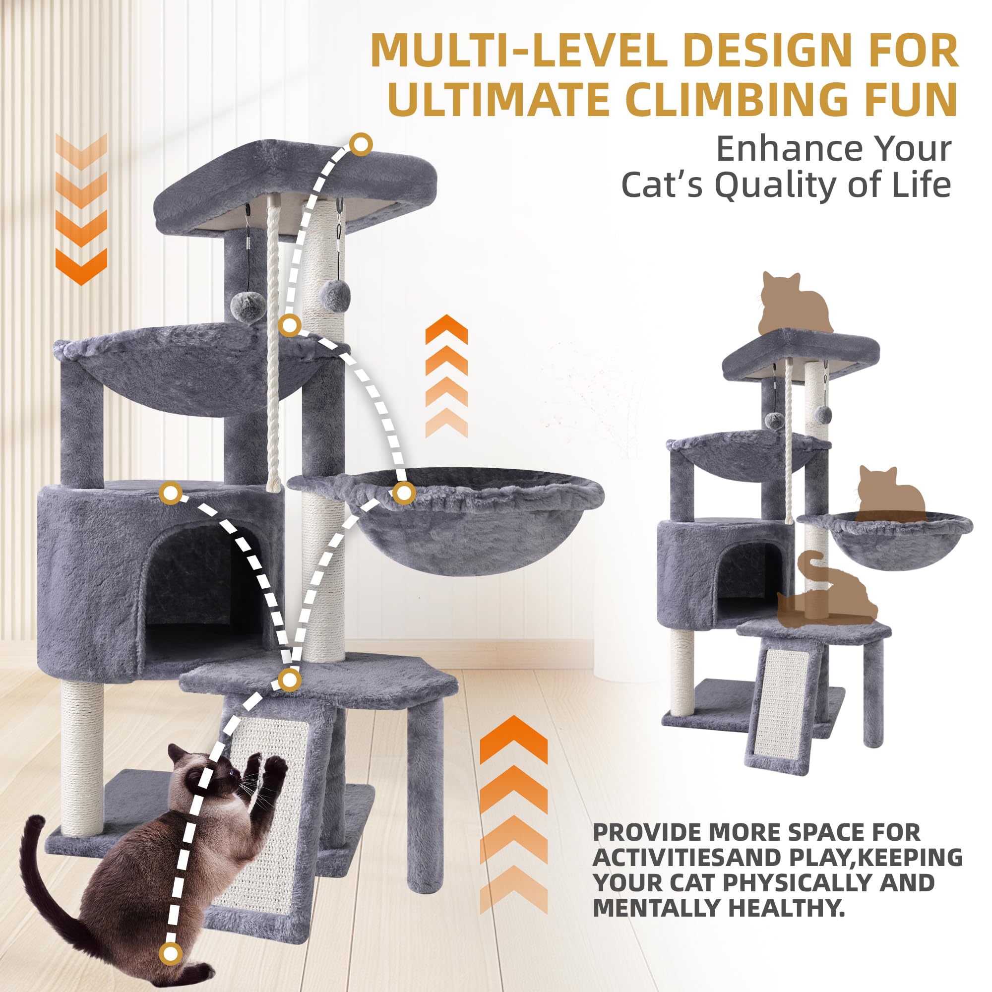 Smouatou Xin dual hanging balls offer interactive entertainment for pets.