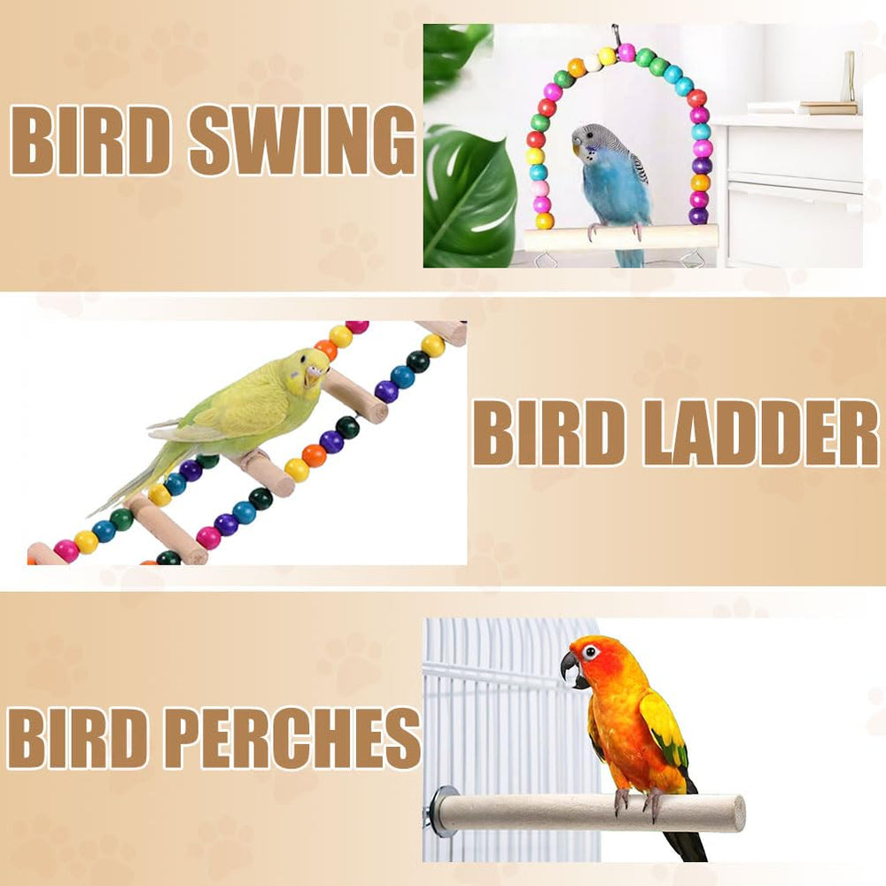 SNAAT bird cage dense mesh highlights sturdy construction for safe birds