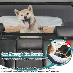 Snagle Paw durable alloy frame provides stable, gap-free protection between front seats and cargo