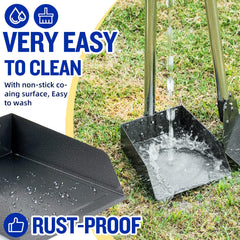 Snagle Paw pooper scooper spade for flat surfaces and kennels.