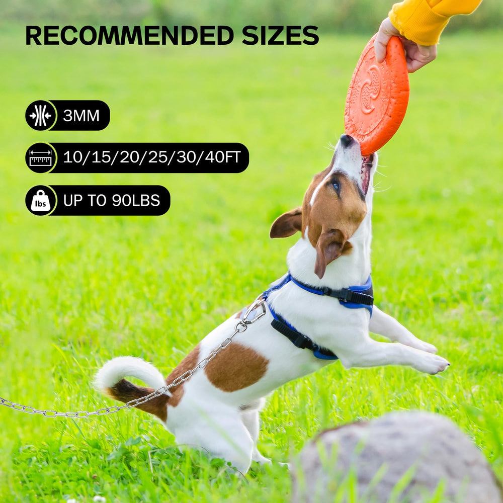 Snagle Paw 3mm–5mm options fit small to large dogs for versatile outings.
