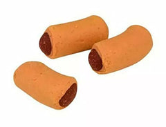 Snausages beef-cheese snacks back view suitable for portion control