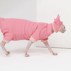 SNIXFEVER sphynx waffle-pattern closeup emphasizes soft texture for skin-friendly wear